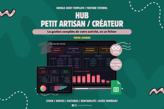 HUB Petit créateur et artisan | Google Sheets