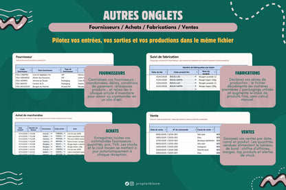 Gestion de stock & Inventaire | Google Sheets