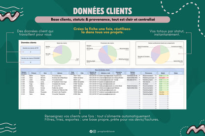 Devis & Factures automatisés PDF | Google Sheets