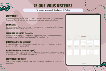 Notebook numérique | Goodnotes iPad & Android