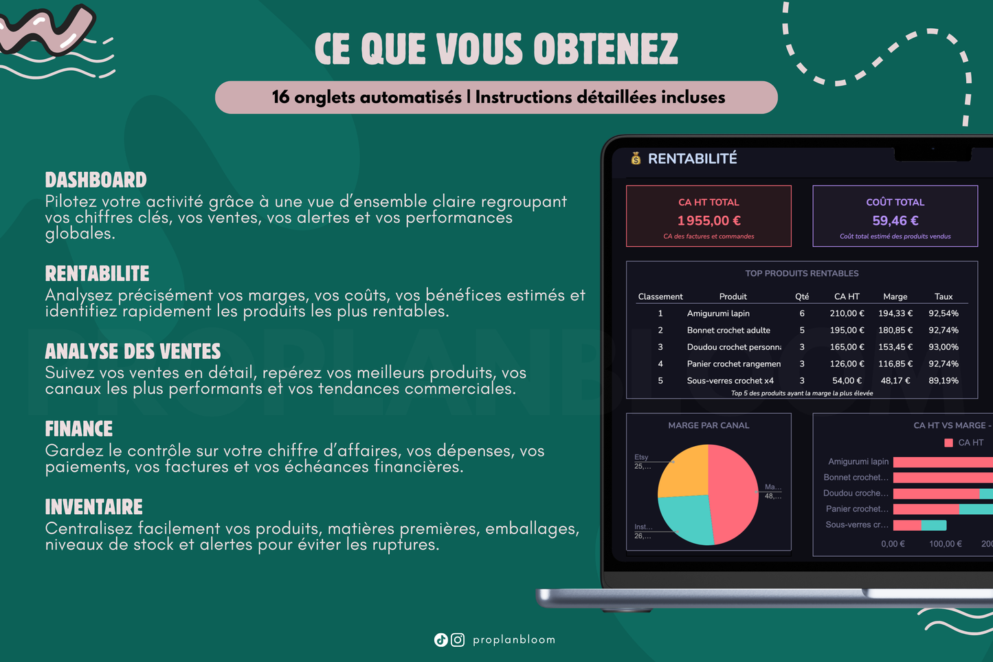 HUB Petit créateur et artisan | Google Sheets