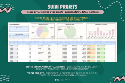 Devis & Factures automatisés PDF | Google Sheets