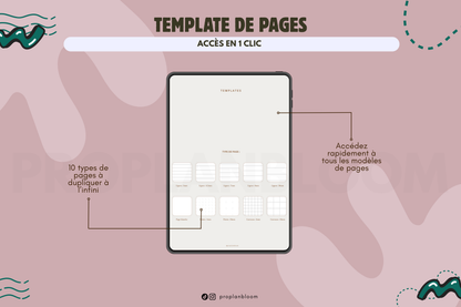 Notebook numérique | Goodnotes iPad & Android