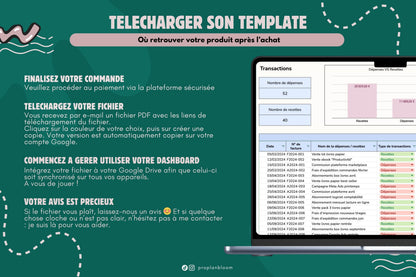 Tableau de bord Comptable | Google Sheets