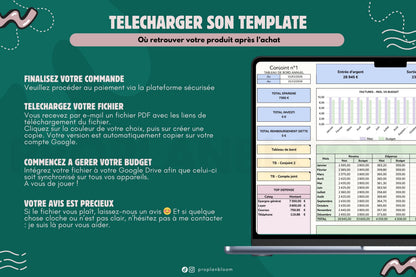Budget Annuel pour Couple et Compte Joint | Google Sheets