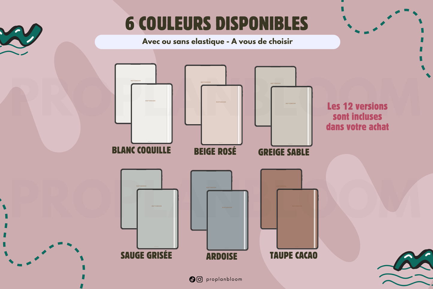 Notebook numérique | Goodnotes iPad & Android