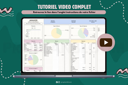 Budget Mensuel à dupliquer | Google Sheets