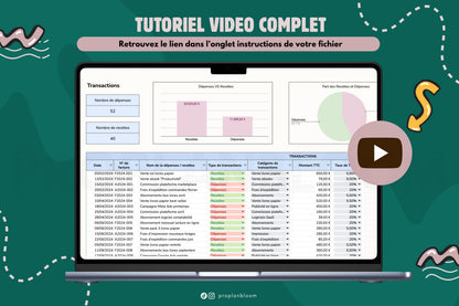 Tableau de bord Comptable | Google Sheets