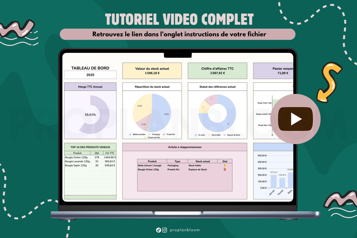 Gestion de stock & Inventaire | Google Sheets